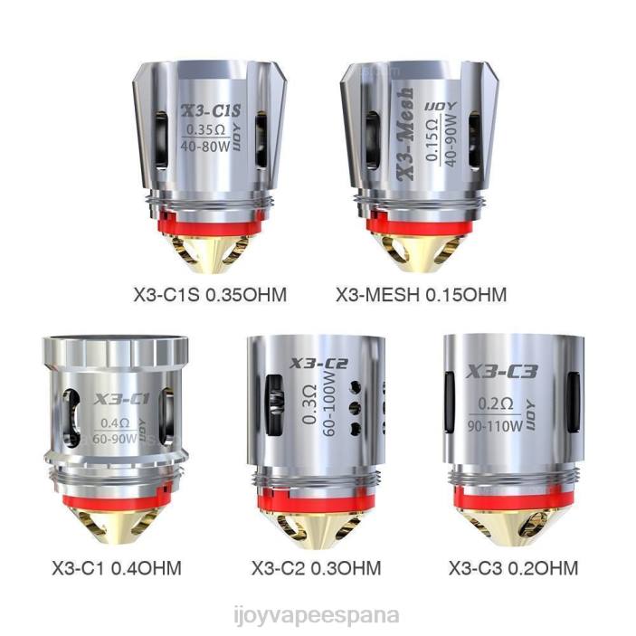 iJOY Captain x3 bobinas de repuesto (paquete de 3) N2R6109| iJOY Bar Precio
