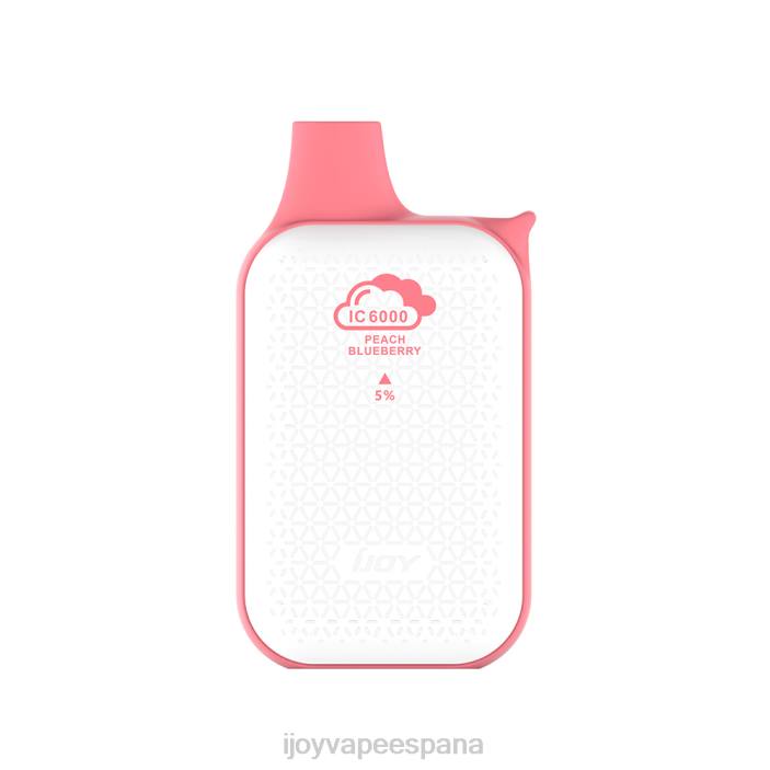 iJOY Bar IC6000 desechable N2R6208 arándano durazno | iJOY Vape Precio