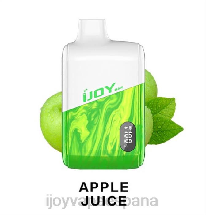 iJOY Bar IC8000 desechable N2R6175 jugo de manzana | Cigarro Electronico iJOY Bar