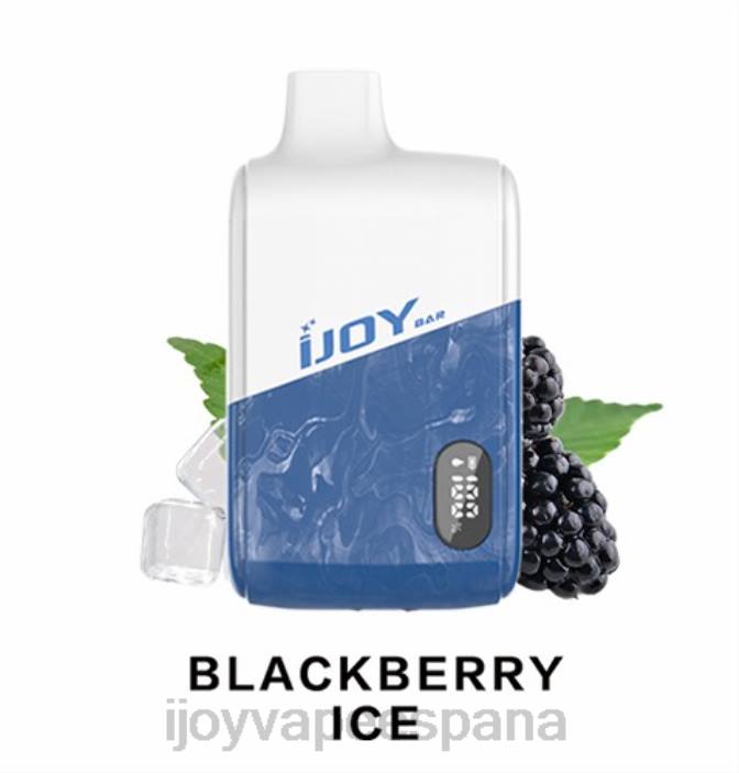 iJOY Bar IC8000 desechable N2R6178 hielo de mora | iJOY Vape Precio