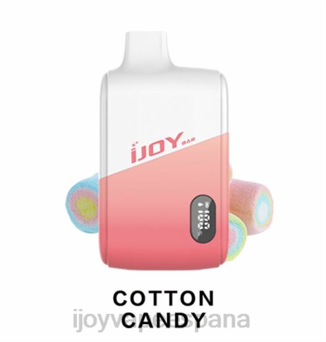 iJOY Bar IC8000 desechable N2R6184 algodón de azúcar | Cigarro Electronico iJOY Precio