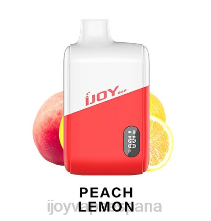 iJOY Bar IC8000 desechable N2R6190 melocotón limón | iJOY Venta