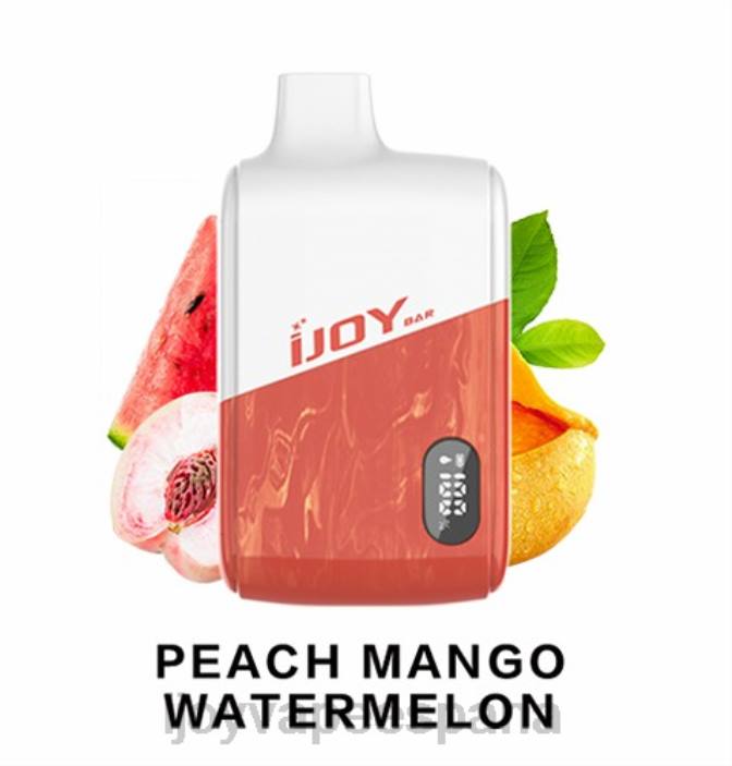 iJOY Bar IC8000 desechable N2R6191 sandia mango durazno | iJOY Vape EspaÃ±a
