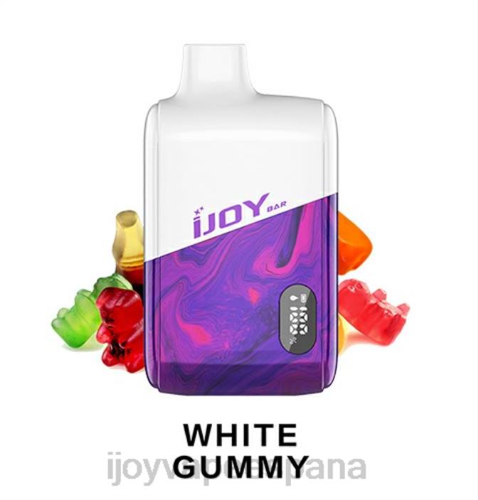 iJOY Bar IC8000 desechable N2R6199 gomoso blanco | iJOY Bar Precio