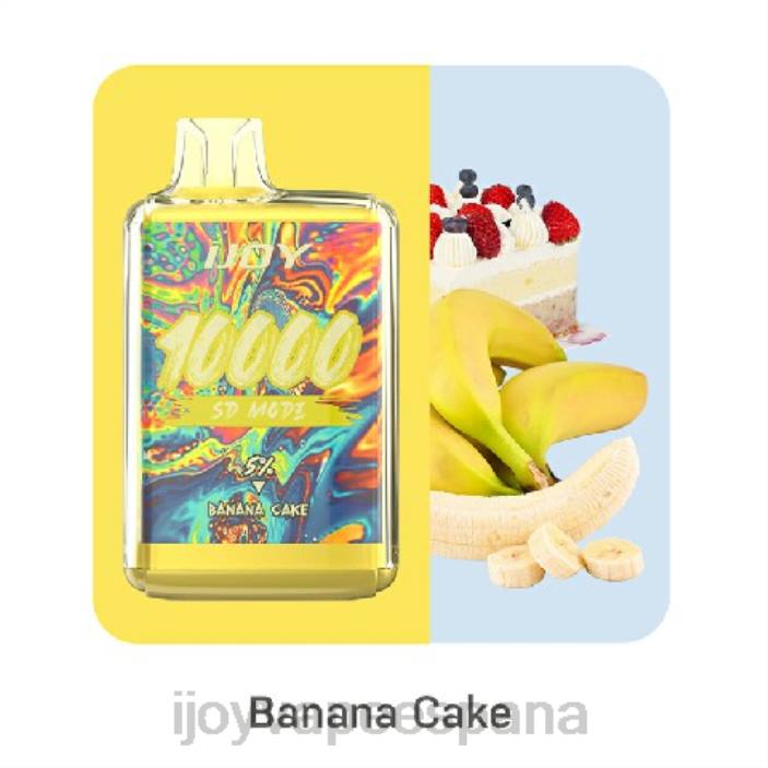 iJOY Bar SD10000 desechable N2R6161 pastel de platano | iJOY Vape EspaÃ±a