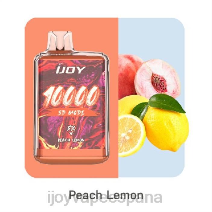 iJOY Bar SD10000 desechable N2R6168 melocotón limón | iJOY Vape Precio