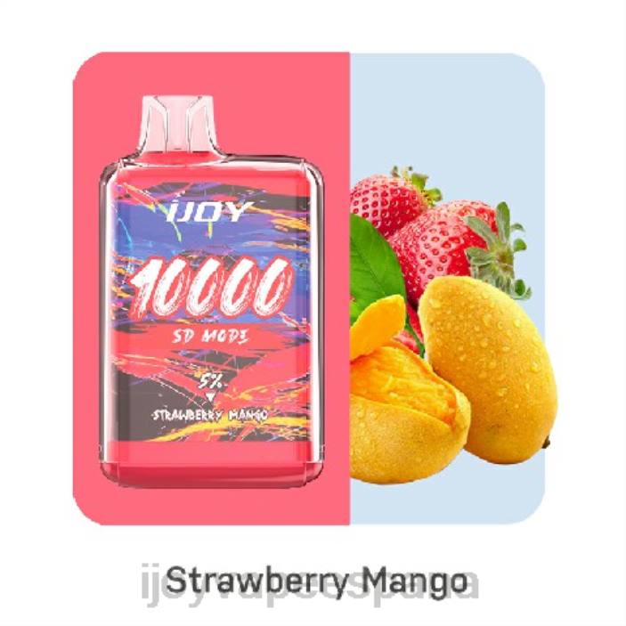 iJOY Bar SD10000 desechable N2R6172 mango fresa | iJOY Vape Madrid