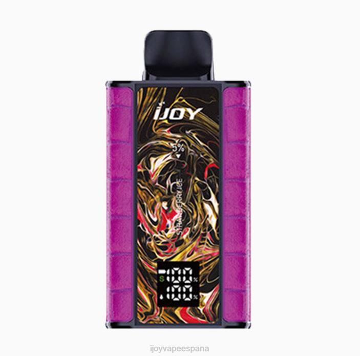 iJOY Captain 10000 vaporizadores N2R636 chicle de arándano | iJOY Vape Desechable