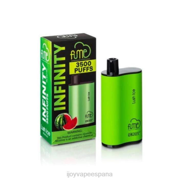 iJOY Fume Infinity desechables 3500 inhalaciones | 12ml N2R6102 hielo exuberante | iJOY Vape Madrid