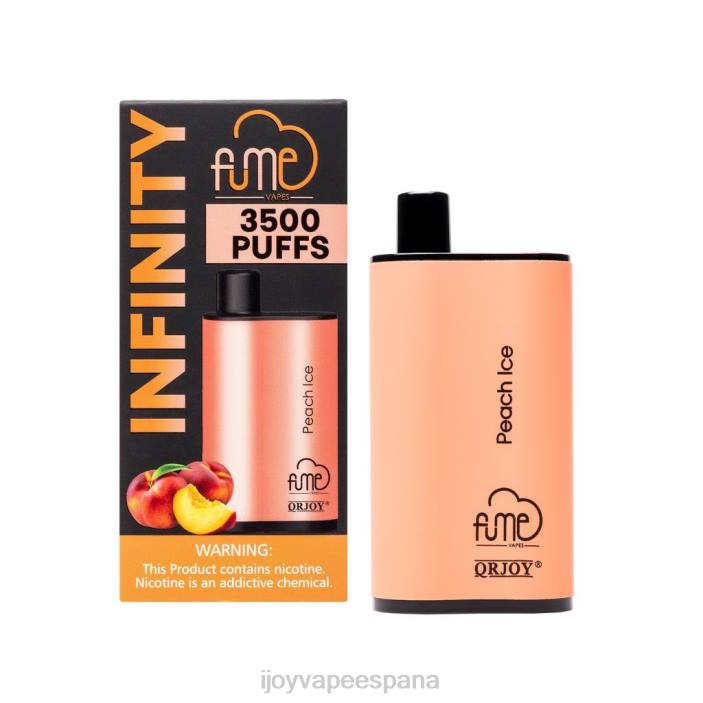 iJOY Fume Infinity desechables 3500 inhalaciones | 12ml N2R6104 hielo de durazno | Cigarro Electronico iJOY Precio