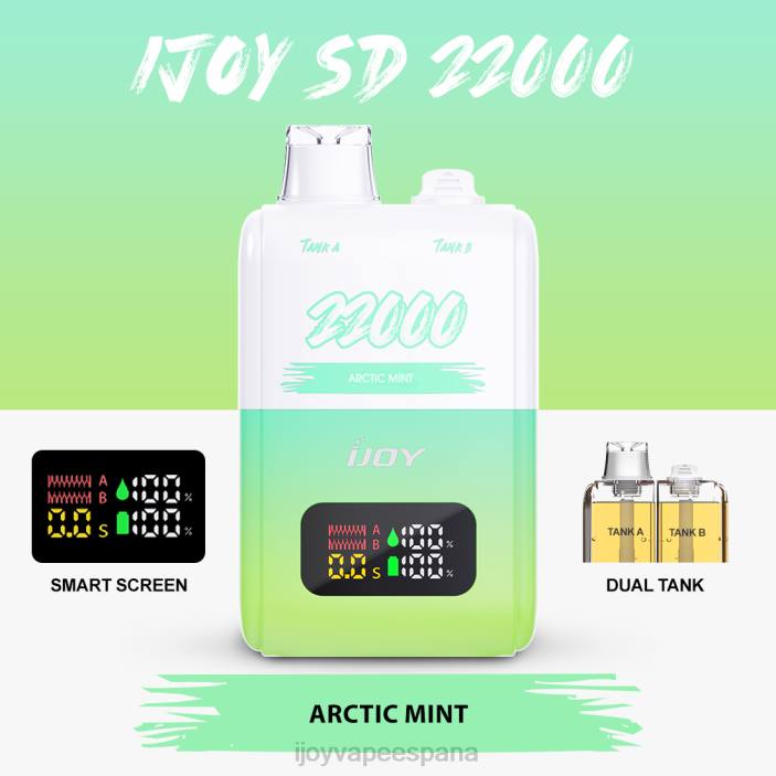 iJOY SD 22000 desechable N2R6146 menta ártica | iJOY Vape Desechable