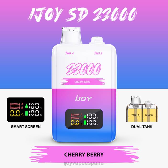 iJOY SD 22000 desechable N2R6150 Cereza | iJOY Venta